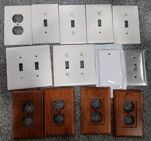 Assorted outlet covers - 13,