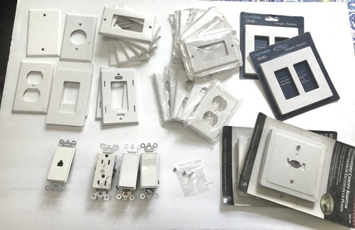 Lot outlet covers wall - outlet,
