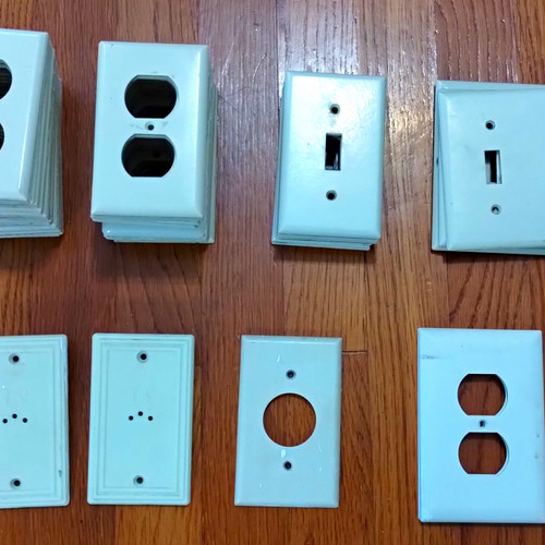 Lot used wall switch - lot,